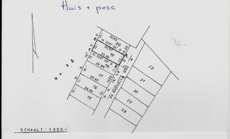 perceel+huis ligt aan de badoellaweg